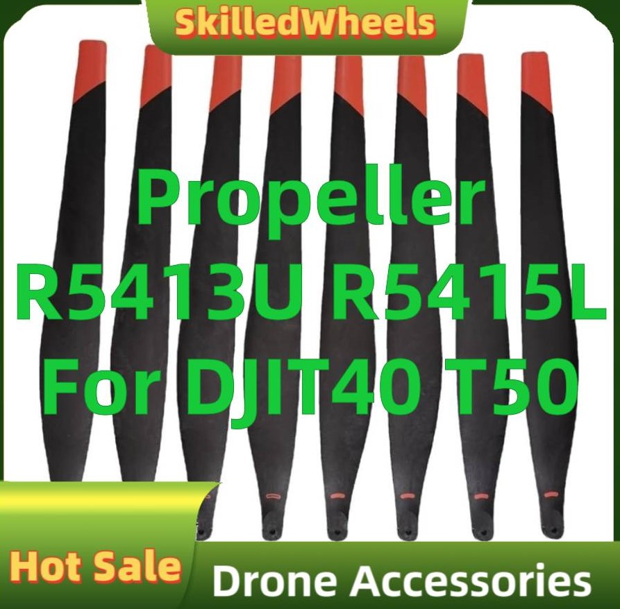 For DJI T40 T50 Drone Propeller R5413U R5415L Blade Fertilization Seedling UAV Wing Folding Paddle Accessories Agricultural Drone Accessories Plant Protective Drone Modern Farmers Tools the Future of Farming