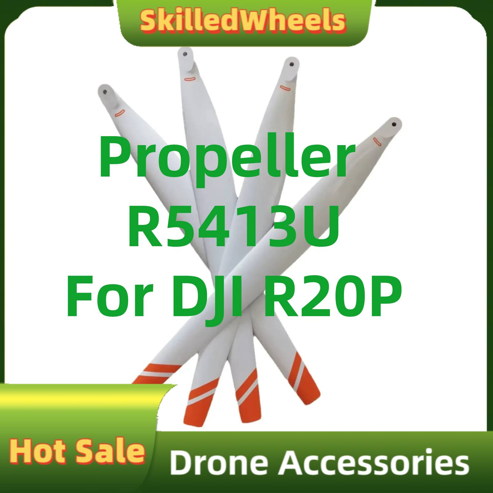 For DJI Agras R20P Sun Protection Propeller R5413U Carbon Fiber Durable Blade Agricultural Drone Accessories Plant Protective Drone Modern Farmers Tools the Future of Farming